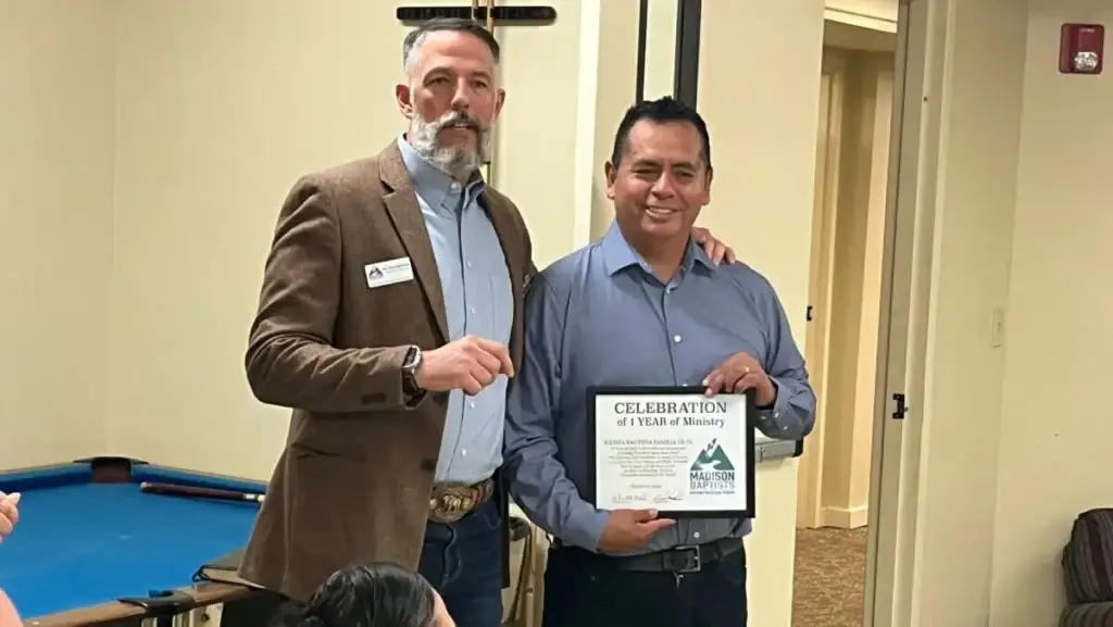Humberto Medina celebrates his first year of ministry in Huntsville, AL